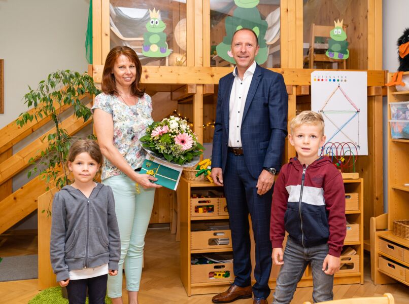 50. Geburtstag von Kindergartenleiterin Sonja Koisser