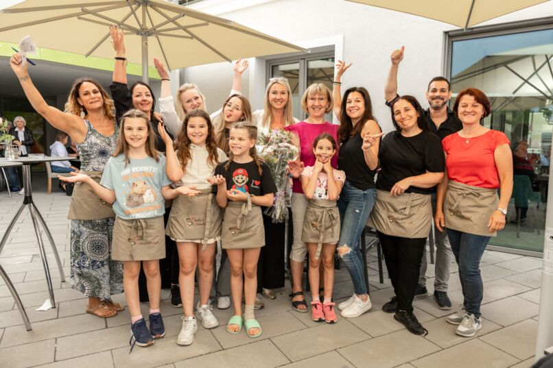 Eröffnung von Kathi's Steinfeld Café