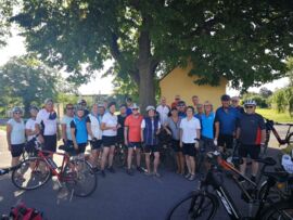 Unsere heurige Radtour führte uns am 08. Juli von Weikersdorf in den Prater.