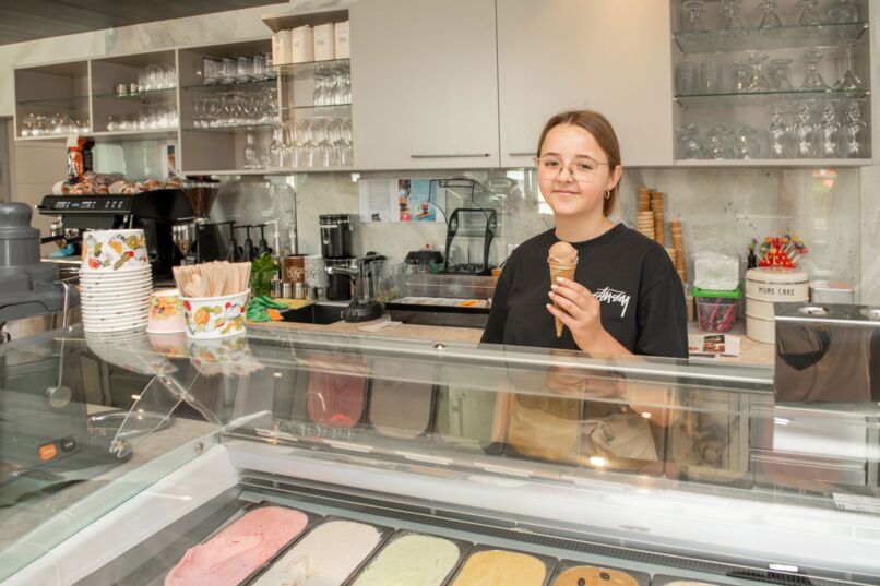 Eröffnung von Kathi's Steinfeld Café