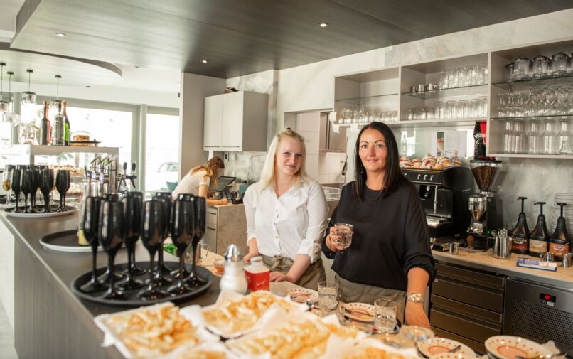 Eröffnung von Kathi's Steinfeld Café