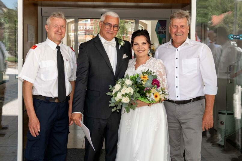 Hochzeit von Margarete und Günter Spreitzhofer