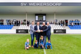 Eröffnung der Sportanlage Weikersdorf