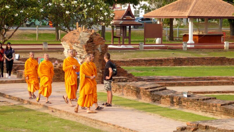Foto aus der Fotoshow von Mönchen in Thailand